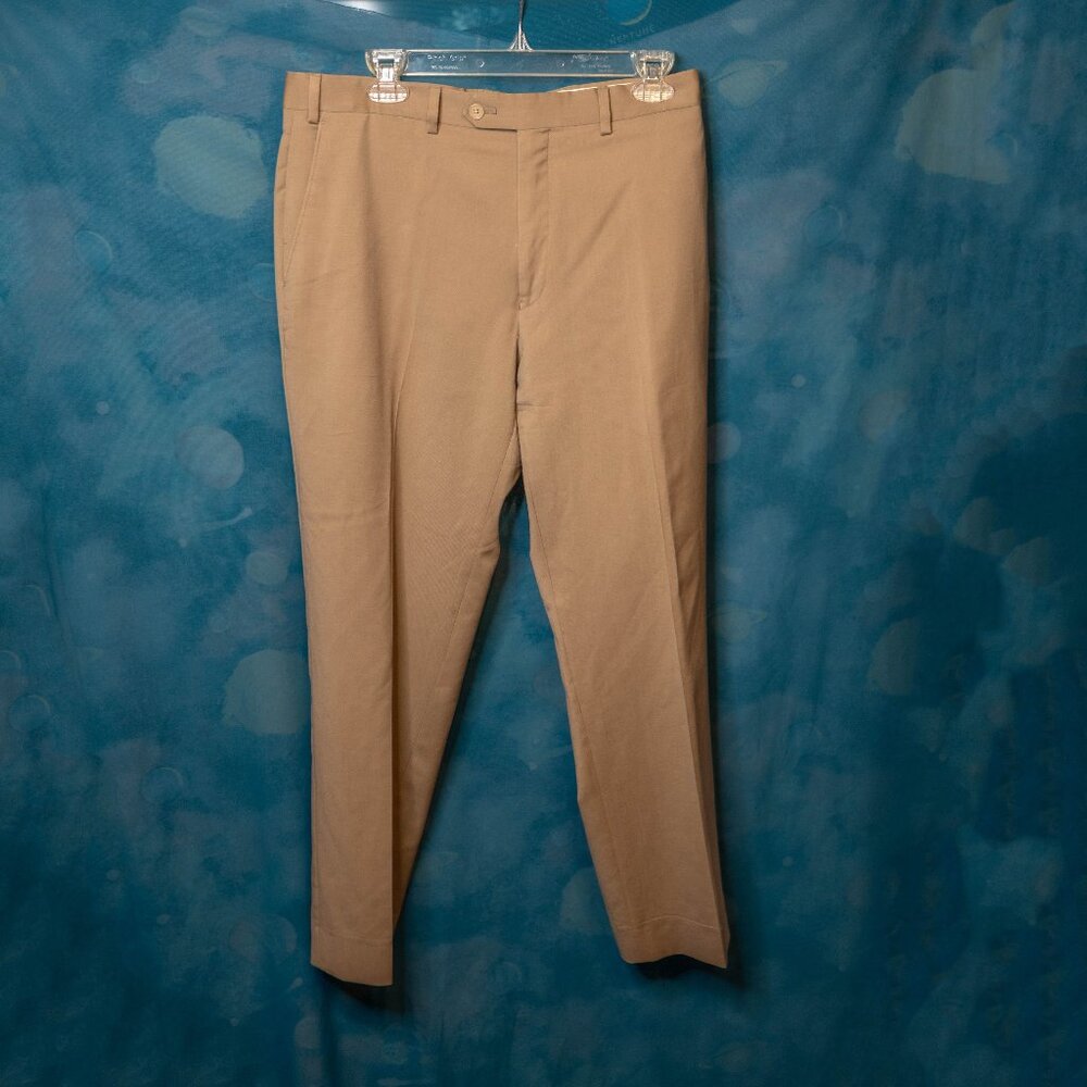 CLEARANCE Austin Reed 100% Wool Dress Pants – Khaki Beige – Size 38R